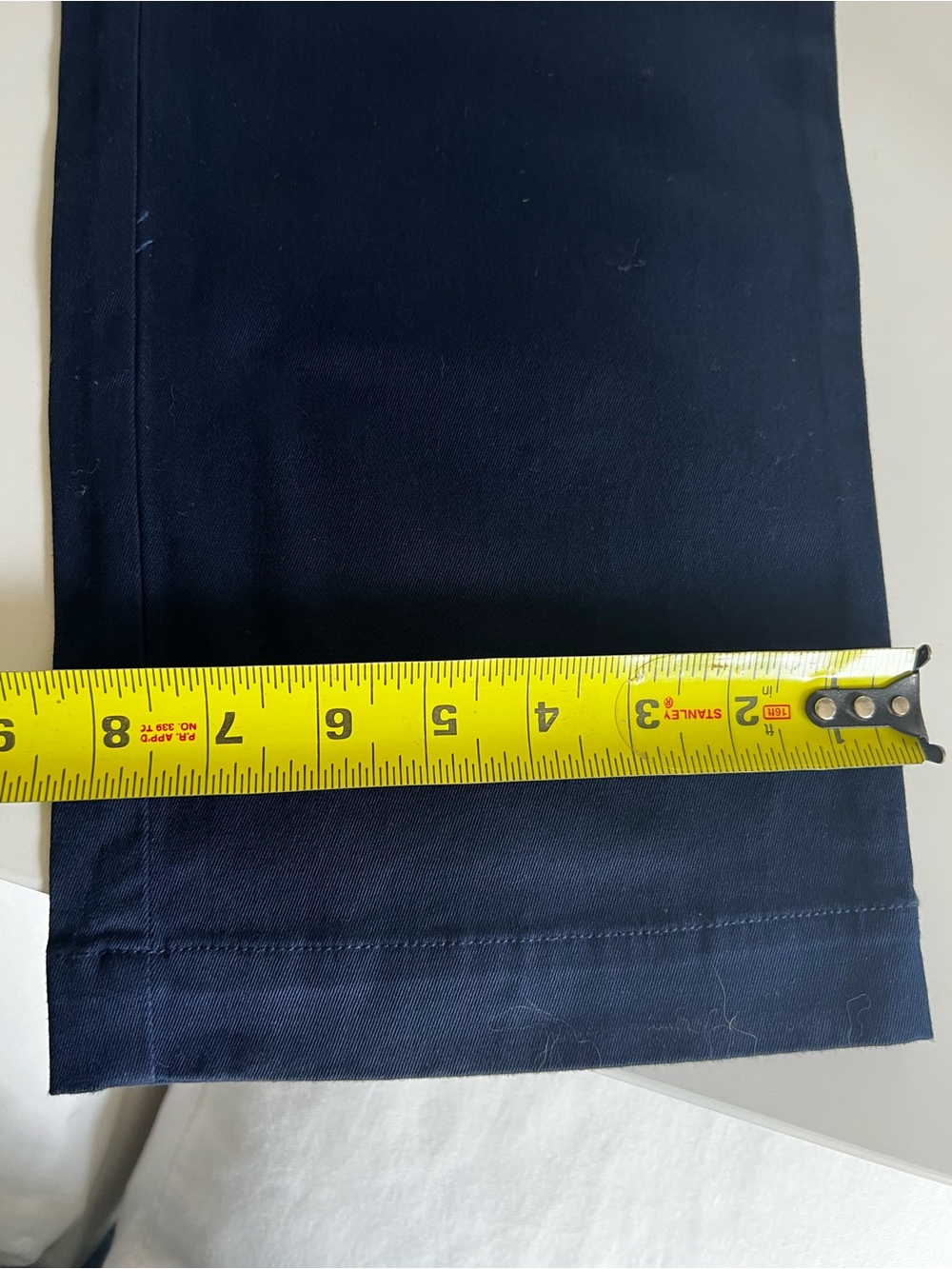 J. Crew Men's Classic Men’s Stretch Navy Chino 38 new with tags - Picture 12 of 12